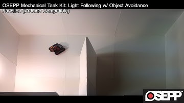 TANK-01 Light Follower & Object Avoidance