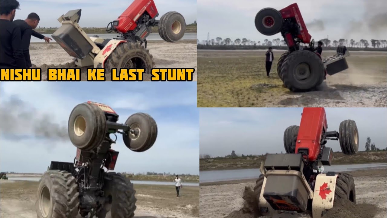 💔Nishu Bhai ki last video 26/2/2026 || black Day || miss you bhai 💔|| last stunt || khatarnak stunt 