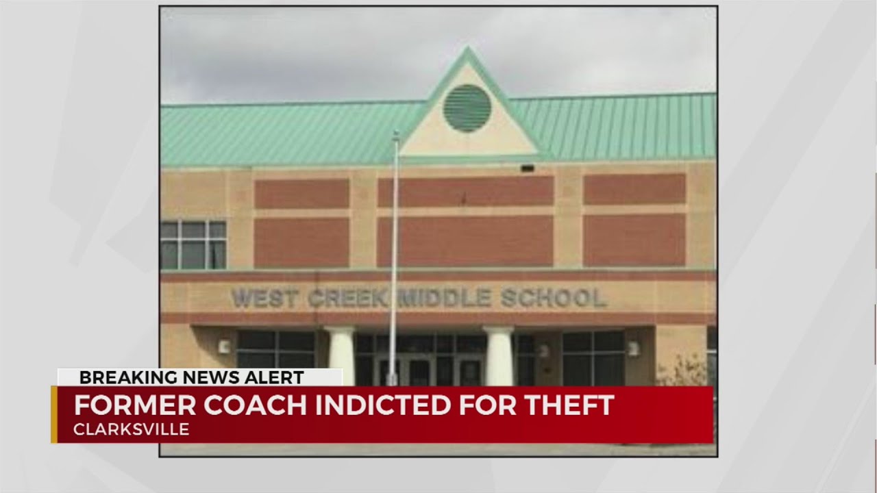 Former west creek middle school basketball coach indicted for theft