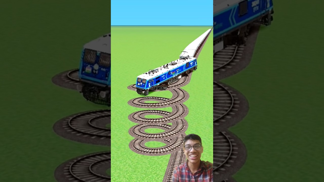 train driving 😱 OMG 😳