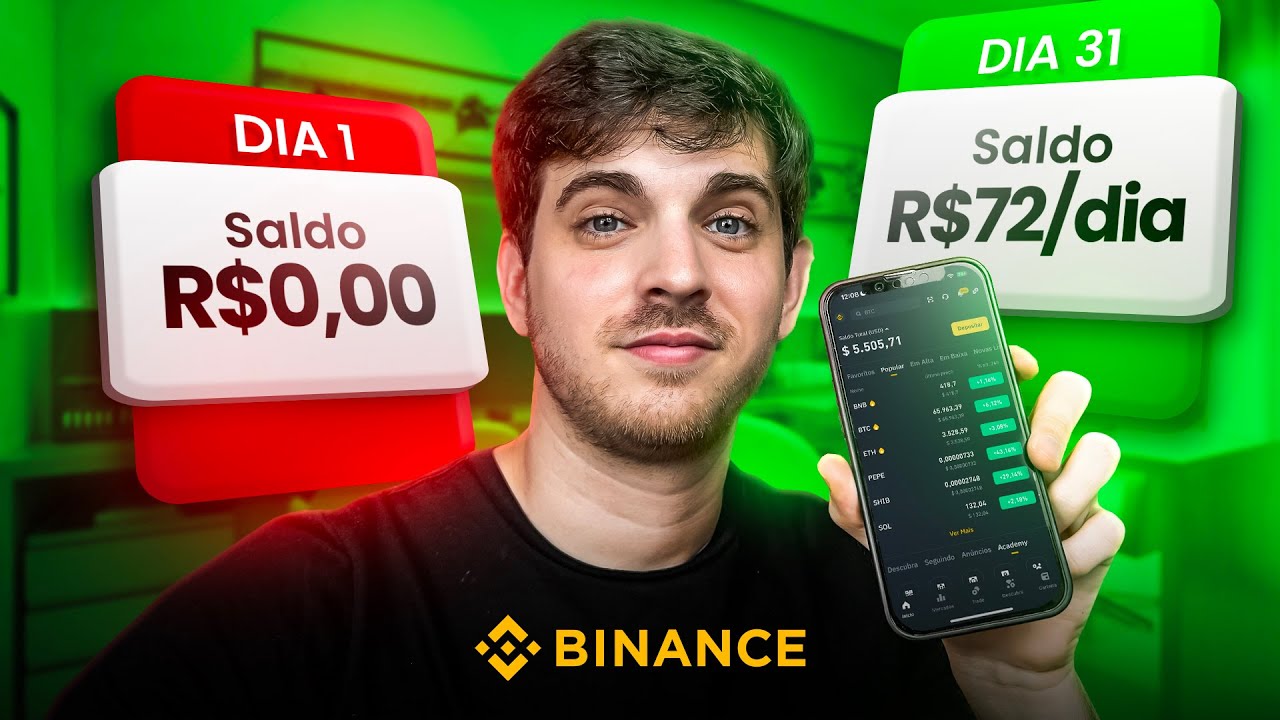 Como ganhar dinheiro na BINANCE em 2024 (3 formas SIMPLES para iniciantes)