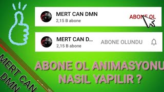 Vi̇deolara Nasil Abone Ol Ani̇masyon Ekleni̇r ? Abone Ol Green Screen After Effects Dersleri