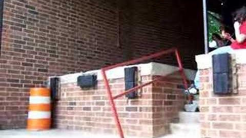 180 of a loading dock, board to my face