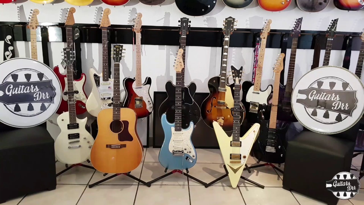 Gibson, Ltd, Godin, Fender en Guitars Drr Mexico YouTube