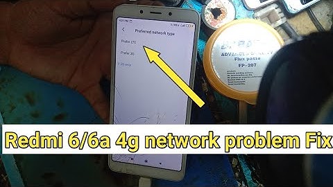 redmi 6a 4g network problem solution | Mi 6a no service network problem #network #redmi6a