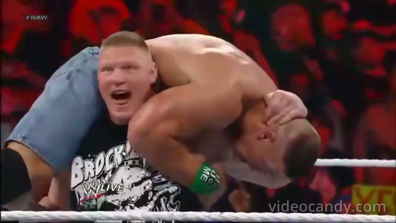 Брок Леснар F5s Джону Сине