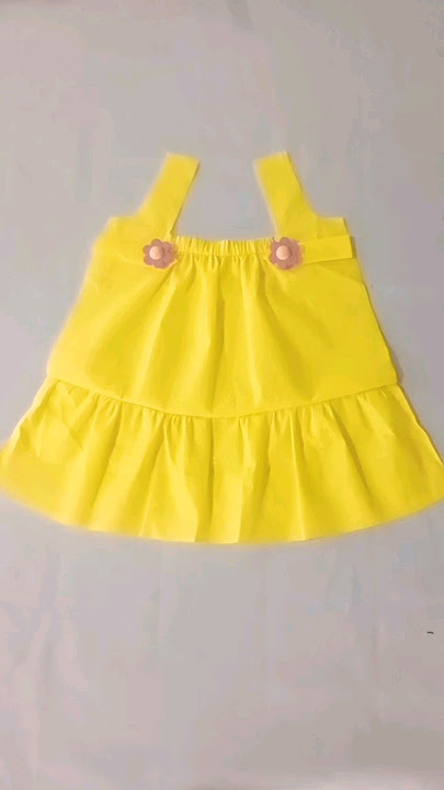 New Beautiful Baby Frock | Full Tutorial | Easy Cut & Simple Sew