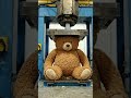 Giant Teddy Bear vs Hydraulic Press 🧸💥