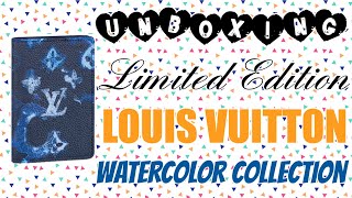 كبسولة زمن ما وراء البحار  LOUIS VUITTON/Limited Edition Pocket Organizer 2021 Watercolor  Collection/UNBOXING #louisvuitton - YouTube