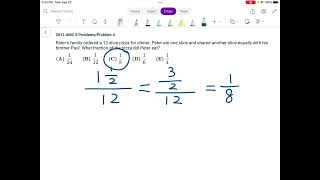 2012 AMC 8 Problem 1, 2, 3, 4, 5
