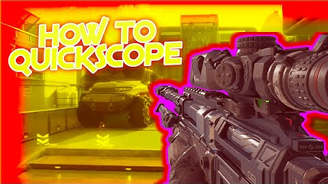 HOW TO QUICKSCOPE IN BLACK OPS 3:PERSONAL TIPS AND TRICKS