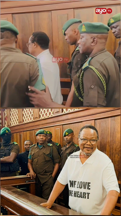 TAZAMA TUNDU LISSU ALIVYO TOLEWA MAHAKAMANI NA ULINZI MKALI.