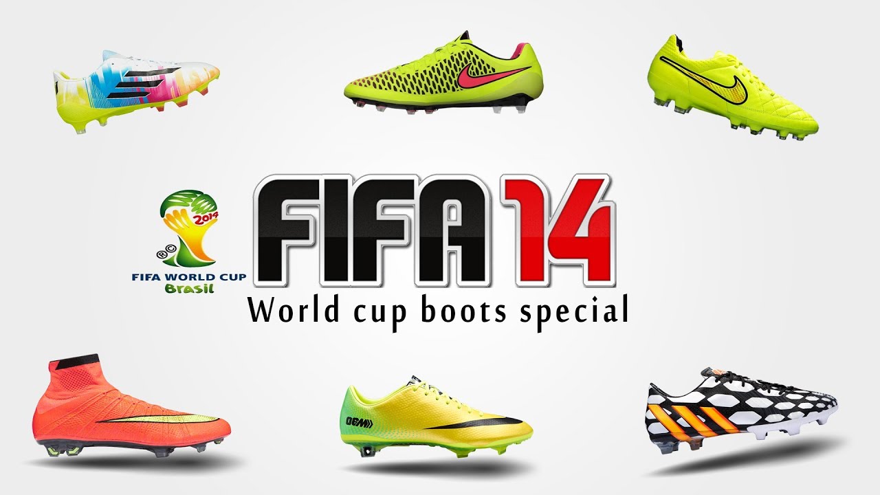 FIFA 14 Moddingway - new World Cup Boots 2014 - Hypervenom, Mercurial and  more ! - YouTube