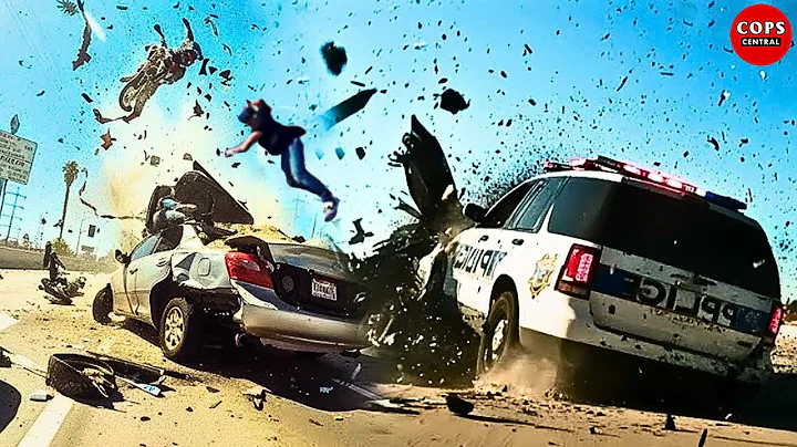 50 Crazy Moments Police Chases Ending In Crashes | Car Crash Compilation 2024