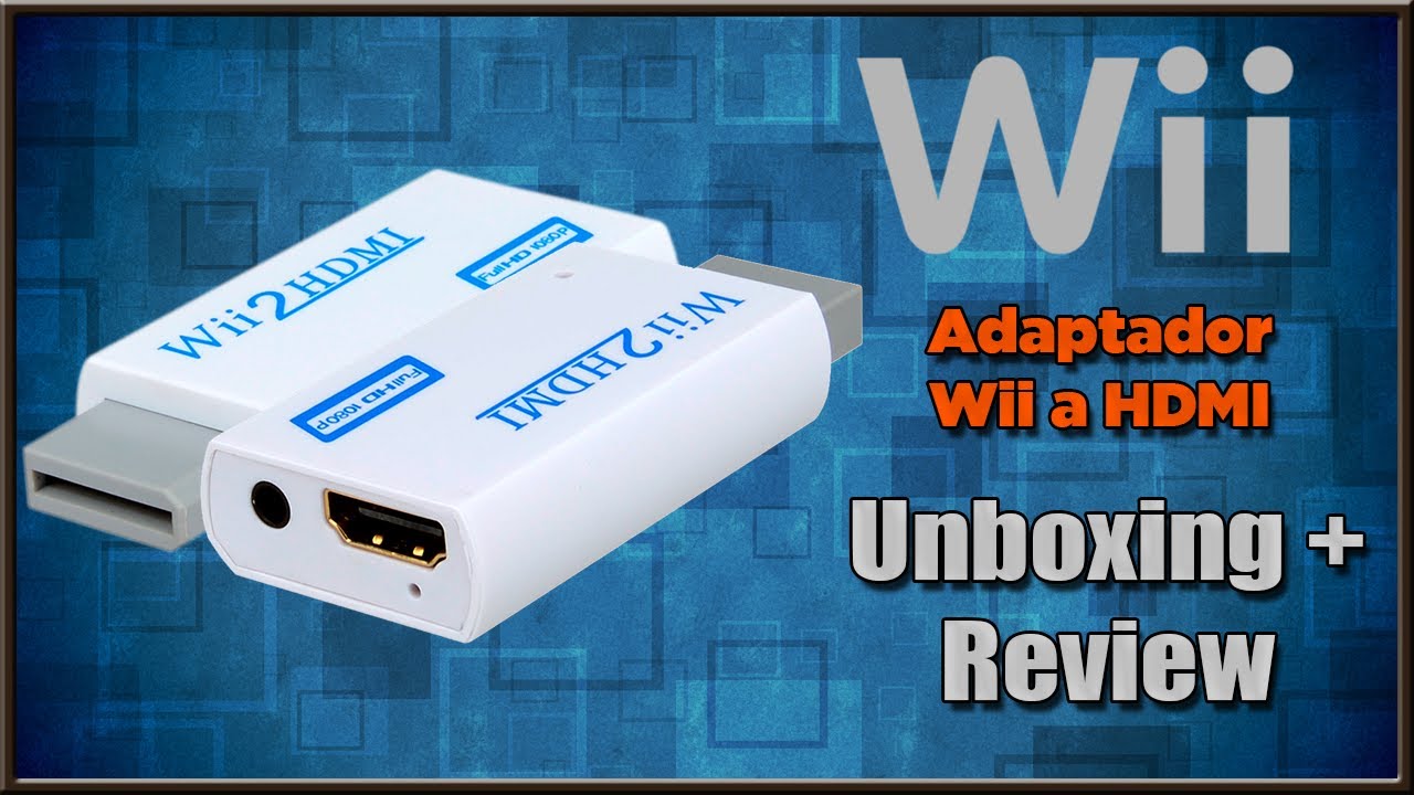 Adaptador HDMI para Wii 