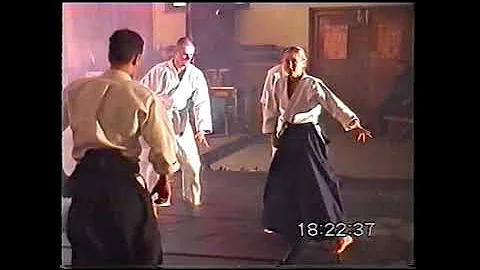 Pokaz aikido, Łódź 2002 r. #aikidolodz #sztukiwalkilodz #AdamWasiak