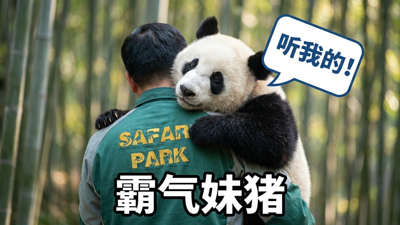 Meizhu the giant panda is irresistibly charming with her