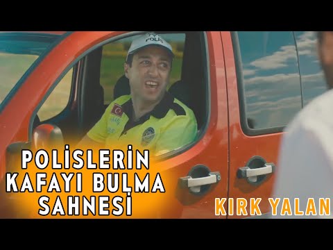 Polislerin Kafayı Bulma Sahnesi ( Kırk Yalan )