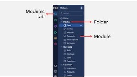 HOW TO CUSTOMIZE ZOHO CREATOR SIDEBAR SETTING