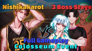 The spike Volleyball !! 3x3 !! Nishikawa Vs 3 Boss Stage !! Full Gameplay!! The Spike 4.1.0