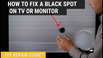 How to Fix a Black Spot on TV or Monitor | DIY Repair Guide 2025