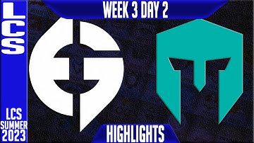 EG vs IMT Highlights | LCS Summer 2023 W3D2 | Evil Geniuses vs Immortals
