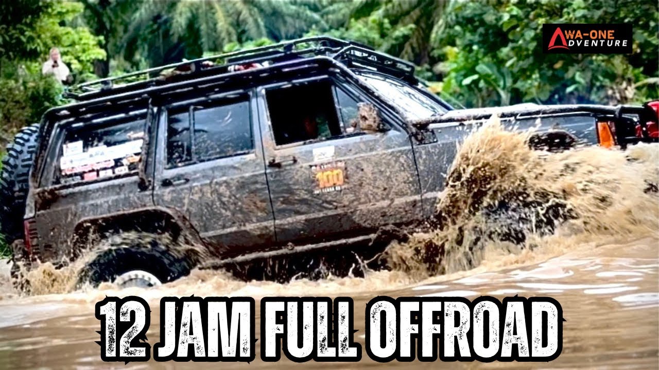 Sikat Habis‼️ 3 Trek Offroad Di Lebak Wisata Adventure | Wa-One Adventure 