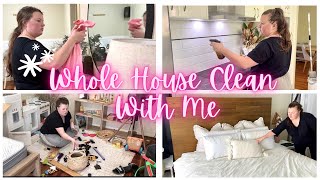 *NEW* Whole House Clean With Me! Cleaning Motivation