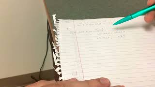 Exam 1 Answers Part (3/4)