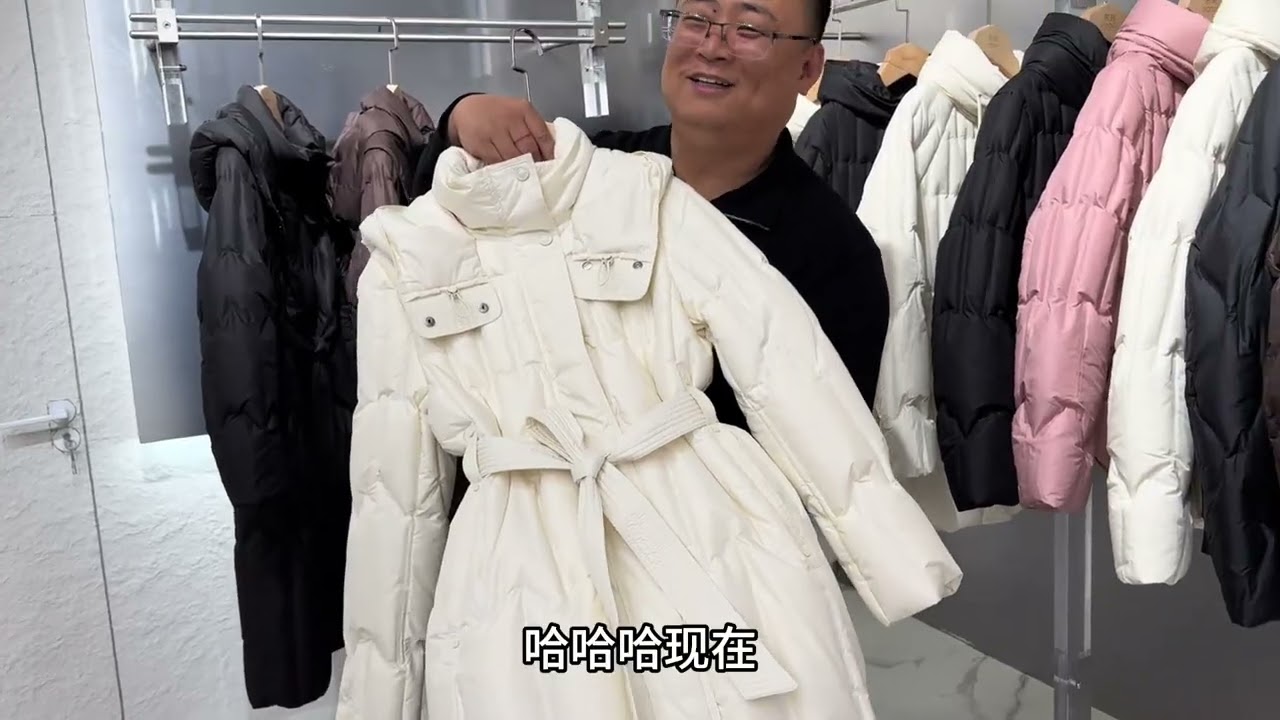 商场高端鹅绒服，成本真的那么贵吗？工厂实拍！看完都后悔买早了 #高品质羽绒服 #源头工厂 #工厂一手货