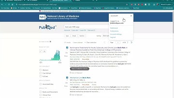 Saving & Sharing Search Results in PubMed