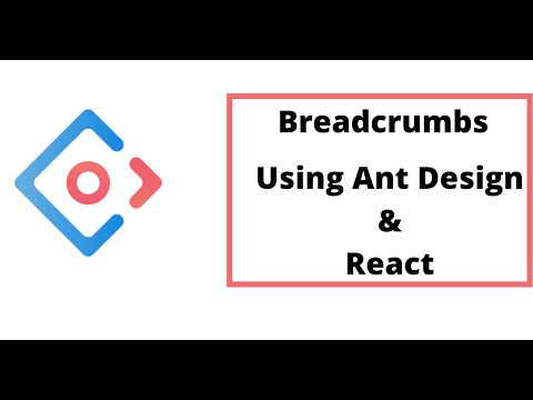 Create BreadCrumbs Component using Ant Design in React JS