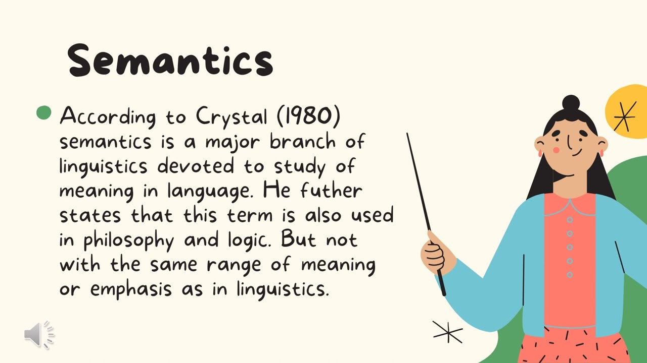 ENGLISH 504-SEMANTICS (Reading and Writing Skills)