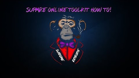 How to access the Supreme Online Toolkit! ( ULTRA 2.0 )