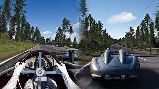 1955 Mercedes-Benz 300 SLR On Feldbergring - Assetto Corsa