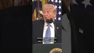 Trump speaks about the Department of Energy