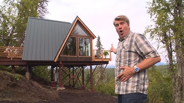 This Wilderness Lodge Treehouse Uses A Japanese Technique Of Wood Finishing