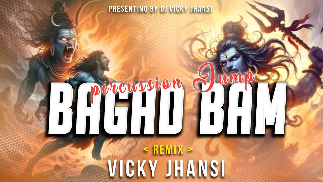 Bagad Bam Bam Bam Lahri  | Jump Percussion ! Remix by Dj Vicky jhansi 