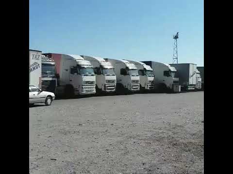 اعتصاب سراسری کامیونداران در مرند شنبه ۱۲ ابان