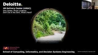 ASU Capstone Seminar - Deloitte - 9/11/2019