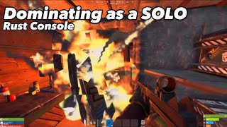 Dominating as a Solo - Rust Console