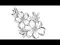 Hand-Drawn Spring Flowers: Embracing the Beauty of the Season