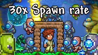 How I Beat Terraria w/ 30x spawn rates