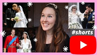 9 Interesting Facts about British Royal Weddings (in 60 seconds!) | #shorts
