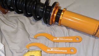 How to adjust PRE LOAD on MaxpeedingRod coilovers