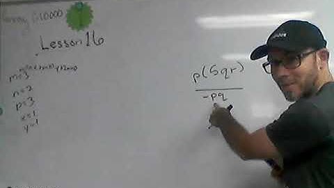 Algebra 1 Lesson 16- Simplifying and Evaluating Variable Expressions
