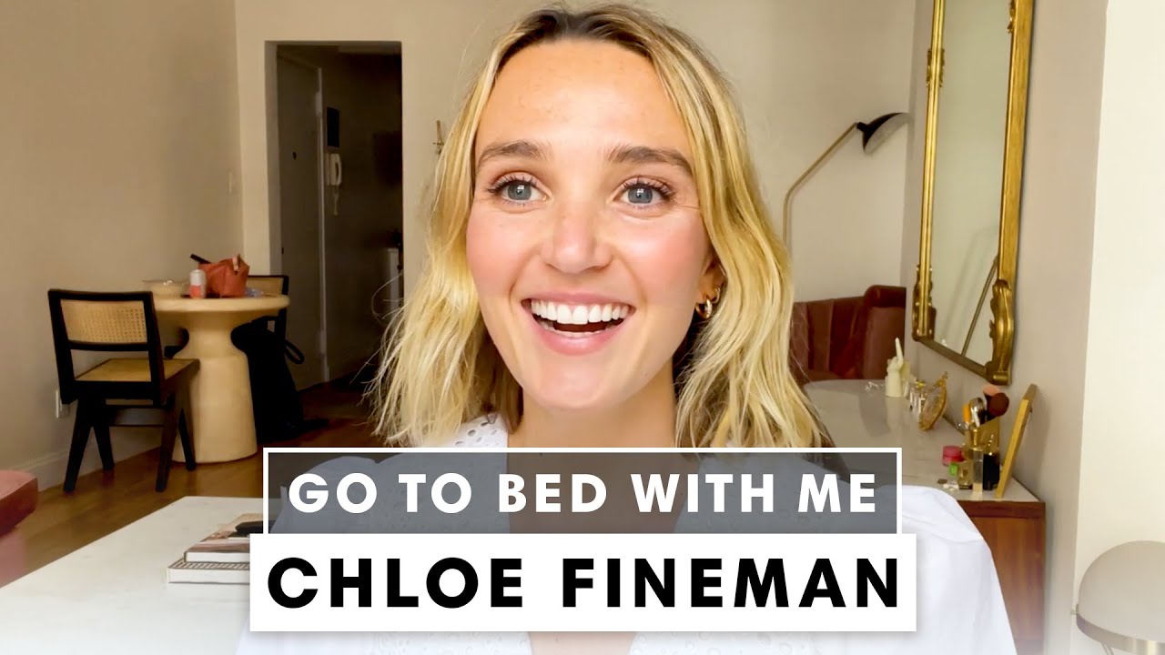 Chloe Fineman’s Hydrating Nighttime Skincare Routine | Go To Bed With Me | Harper’s BAZAAR