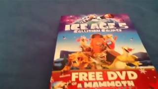 Unboxing Ice Age 5 Collision Course 2 Disc Dvd
