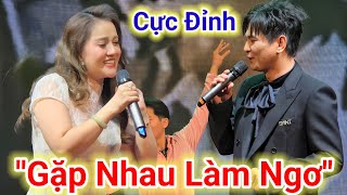 "Cực Phẩm" CS Lâm Hùng song ca Hồng Loan bài "Gặp Nhau Làm Ngơ" khiến cả phòng reo hò