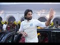 Watch: Allu Arjun Huge fan Following in Palakollu